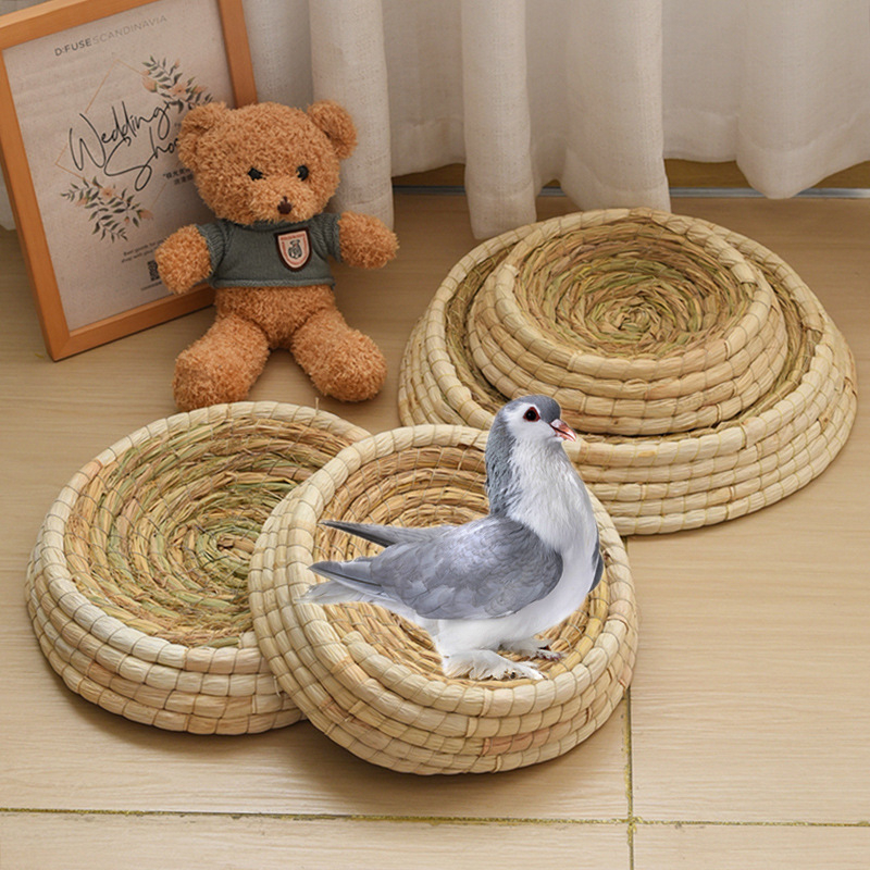 Sunny Slamené hniezdo pre holuby – na inkubáciu a chov