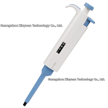 Pipeta s jedným kanálom, nastaviteľná, model YY11-YY31, hmotnosť 0,2 g