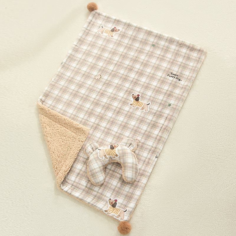 Deka pre psa - jesennej a zimnej doby teplá flís, materiál: textil, značka Chong Chong Ai Sleeping, kód výrobku a25219, cezhraničný export