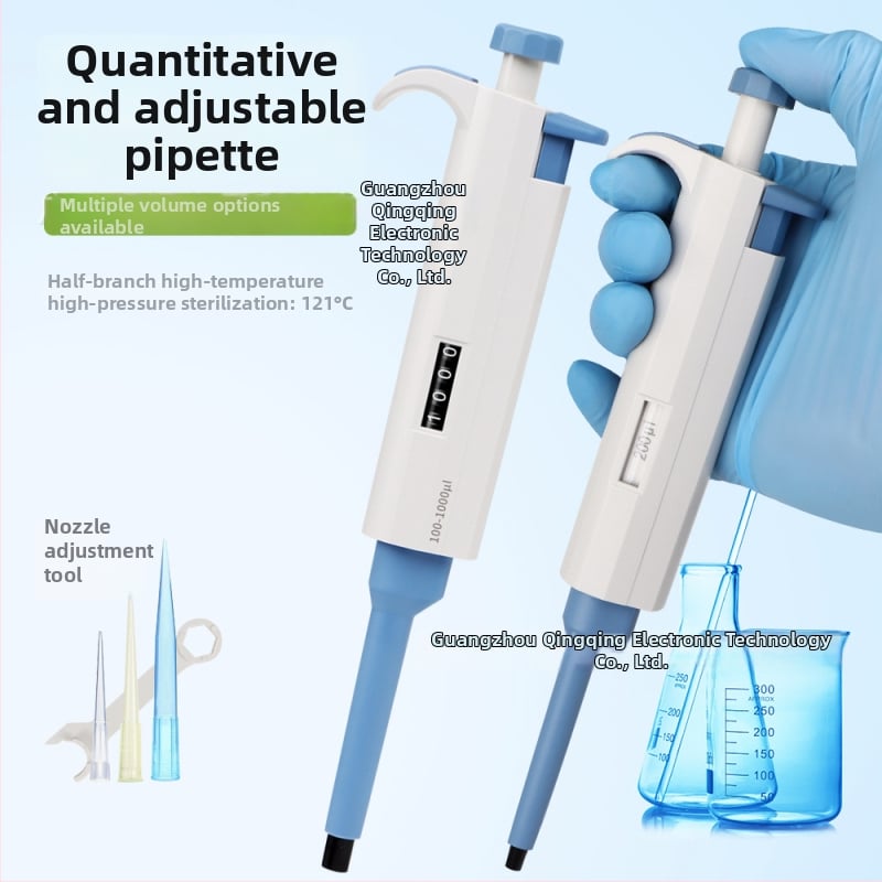 Trickle YY11-YY31 jednokanálová nastaviteľná pipeta, hmotnosť 200 g