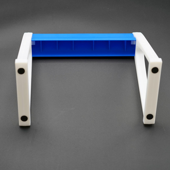 Pipetový držiak v tvare oblúka – kompatibilný s pipetami Dalong, Eppendorf a Baiduo (Typ A, plastový; model Tripod)