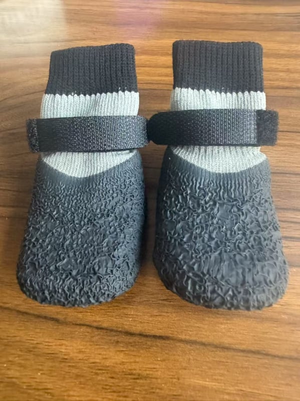 Παπούτσια για κατοικίδια όλων των εποχών από καουτσούκ για σκύλους — Αδιάβροτα, Αντιολισθητικά, Ανθεκτικά στη φθορά, Με μαλακή σόλα.