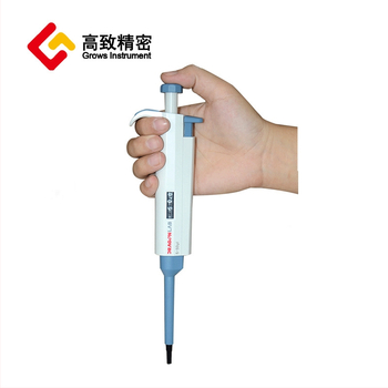 Ručná jednokanálová pipeta, nastaviteľná, 5-50ul