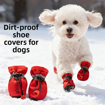 Koerajalats talveks: lume botid pehme tallaga, soe polüester, universaalne sobivus, Suan Xiong 1912SXSL2656