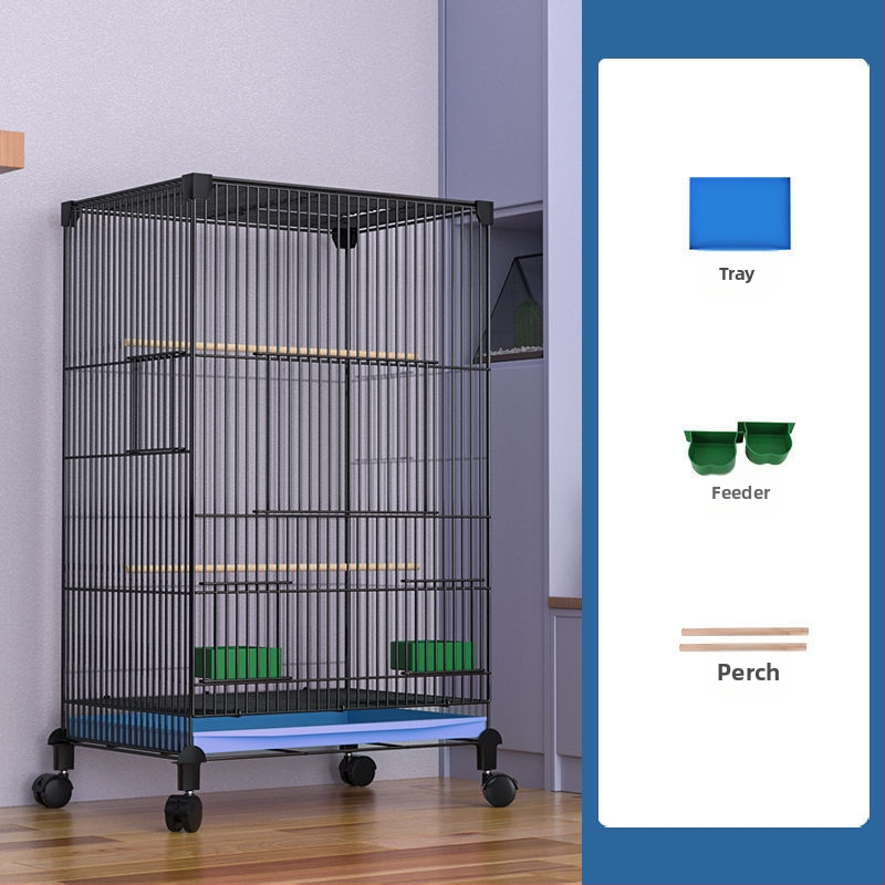 Kovová klietka na vtáky, model HNrb6sMj, pre vtáky, pôvod: Iné, Nie je dovážaná