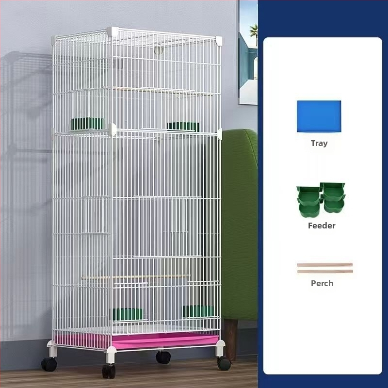 Kovová klietka na vtáky, model HNrb6sMj, pre vtáky, pôvod: Iné, Nie je dovážaná