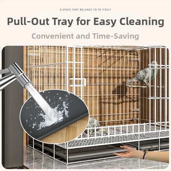 Klietka na holuby – zosilnená kovová konštrukcia pre chov a párenie; Materiál: nízkouhlíková oceľová drôt; Pre vtáky