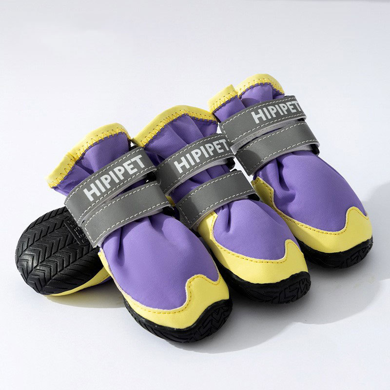 Kõrge ülaosaga hingavad koerte kingad, PU materjalist, soojad ja kulumiskindlad, igapäevane stiil