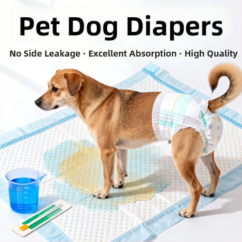 Fyziologické nohavičky pre šteniatka a malé psy – kreslený štýl, Cat Rong, Materiál: dovážaná vláknina / polymér, Univerzálne použitie, Model 001