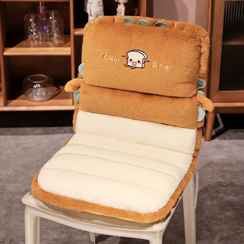 Perna de scaun din pluș, cu umplutură PP cotton, personalizabilă, pentru birou, sufragerie, dormitor, studiu, stil desen animat