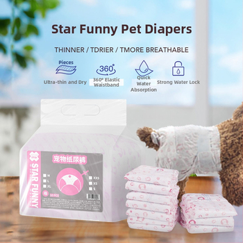 Plienky pre domácich miláčikov – netkaný textil; pre samice; menštruačné nohavice