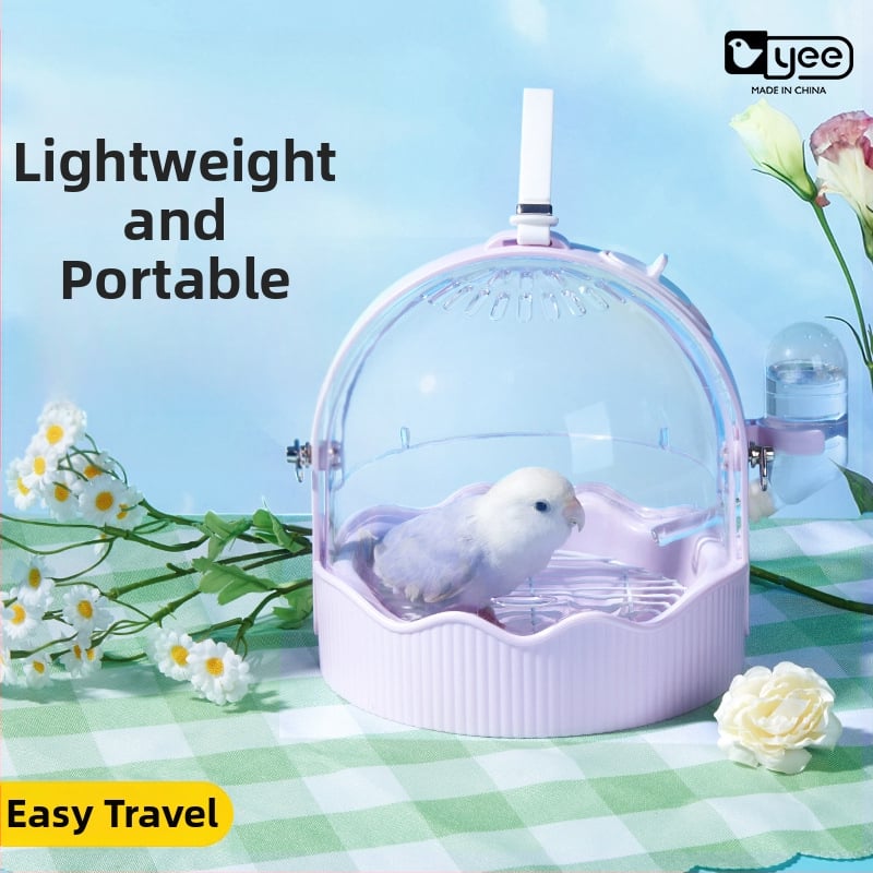 Vonkajší kliet pre papagáje s dýchajúcim materiálom a veľkým vnútorným priestorom – prenosná klietka na vtáky, Yee, pôvod Šandong