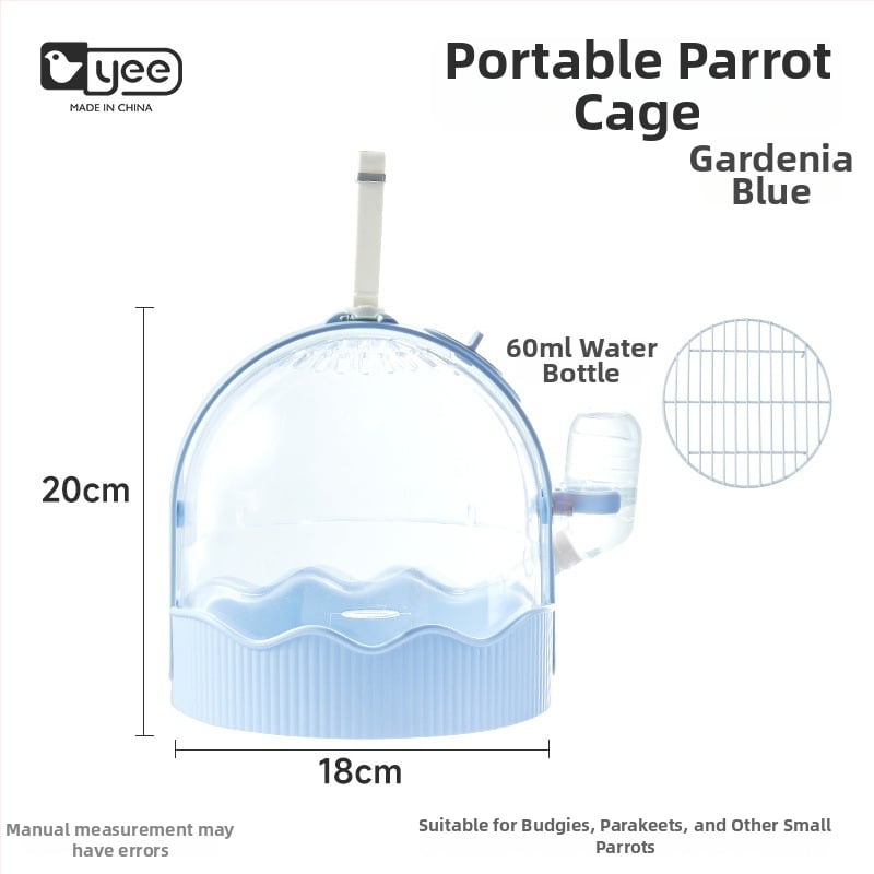 Vonkajší kliet pre papagáje s dýchajúcim materiálom a veľkým vnútorným priestorom – prenosná klietka na vtáky, Yee, pôvod Šandong