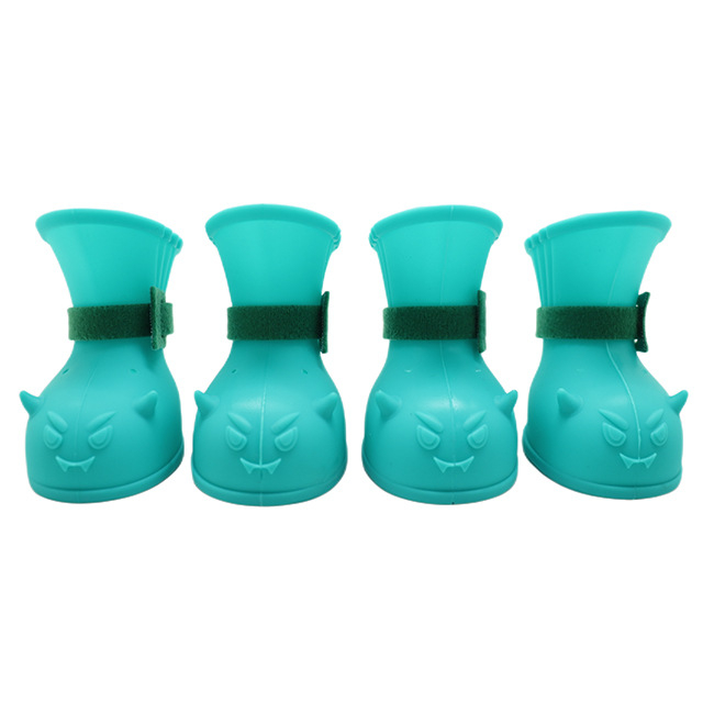 Pantofi pentru animale de companie din silicon - Antiderapante, Rezistente la apă, Rezistente la uzură, Decorative, Stil casual