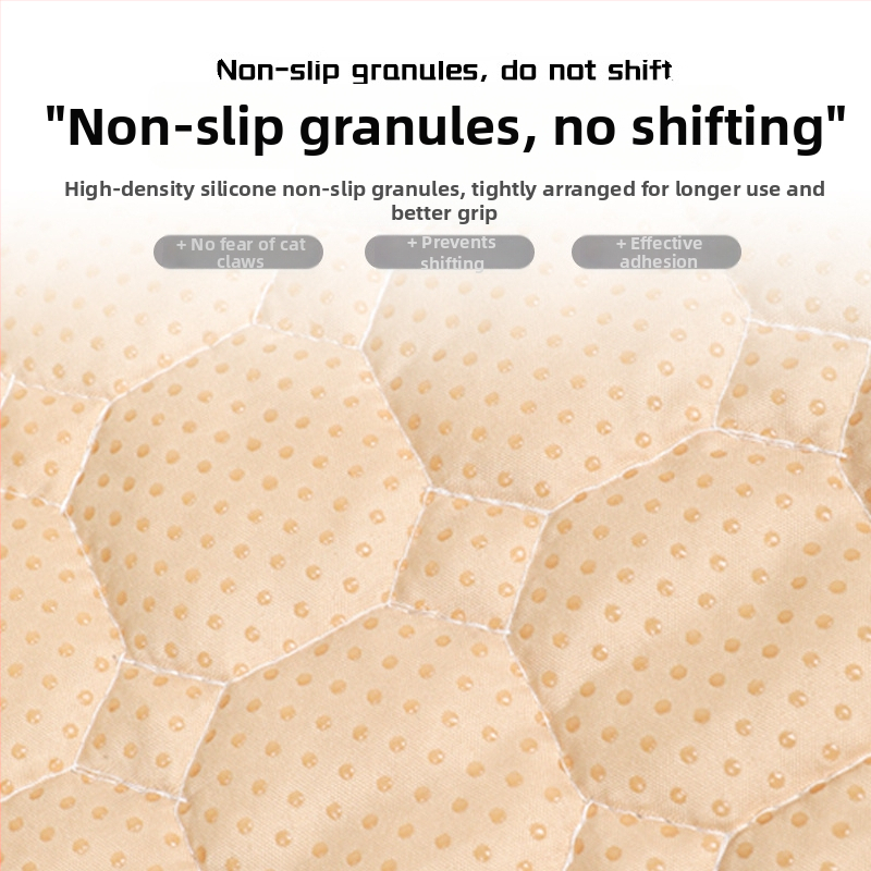 Corduroy psia podložka pre všetky ročné obdobia, hrubšia, proti škrabaniu, prateľná, odolná voči opotrebeniu, protišmyková spacie podložka pre domáce zvieratá