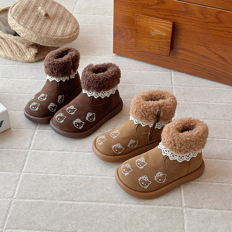 Detské Martin topánky v britskom štýle pre zimu a jeseň, vrchný materiál syntetická koža, vnútorná umelá kožušina, nízky šacht, bočný zips