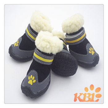 KBL Παπούτσια για σκύλους – Suede, Αντιολισθητικά και Θερμά, Χαλαρό Στυλ