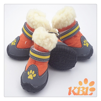 KBL Παπούτσια για σκύλους – Suede, Αντιολισθητικά και Θερμά, Χαλαρό Στυλ