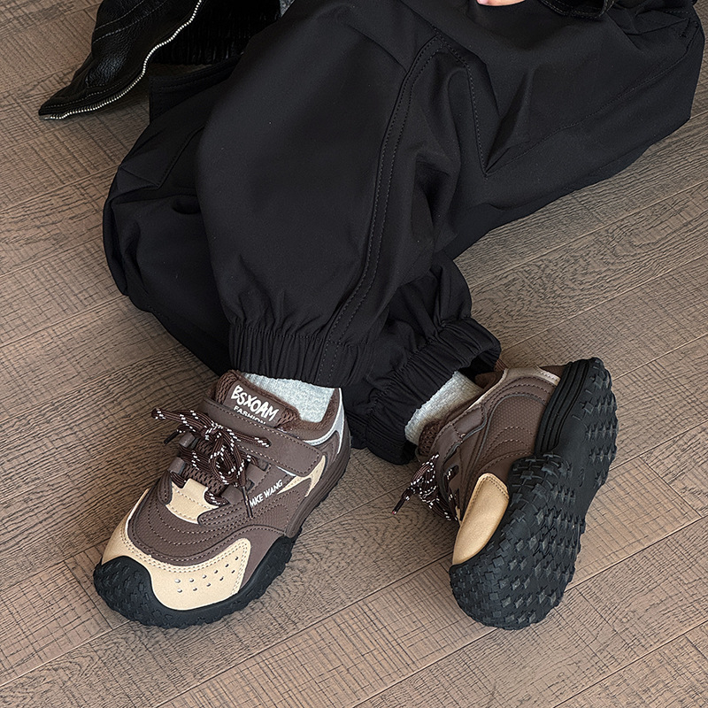 Dječje planinarske tenisice za zimu — Unisex, zatvaranje Velcro, Gornji dio: Super Fiber, Potplat: Guma, Protivklizne, Toplo, Otporne na habanje