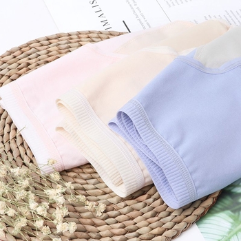 Lenjerie intimă pentru menstruație, bumbac respirabil, talie înaltă, model uni