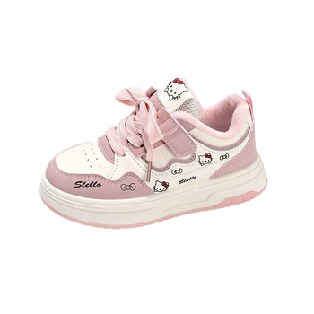 Detské zimné tenisky s hrubou podrážkou, zapínanie na suchý zips, protišmykové, bavlnená podšívka, unisex