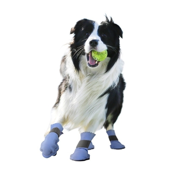 Παπούτσια σκύλου από πολυεστέρα: αδιάβροτα, αντιολισθητικά, ζεστά, ανθεκτικά στη φθορά