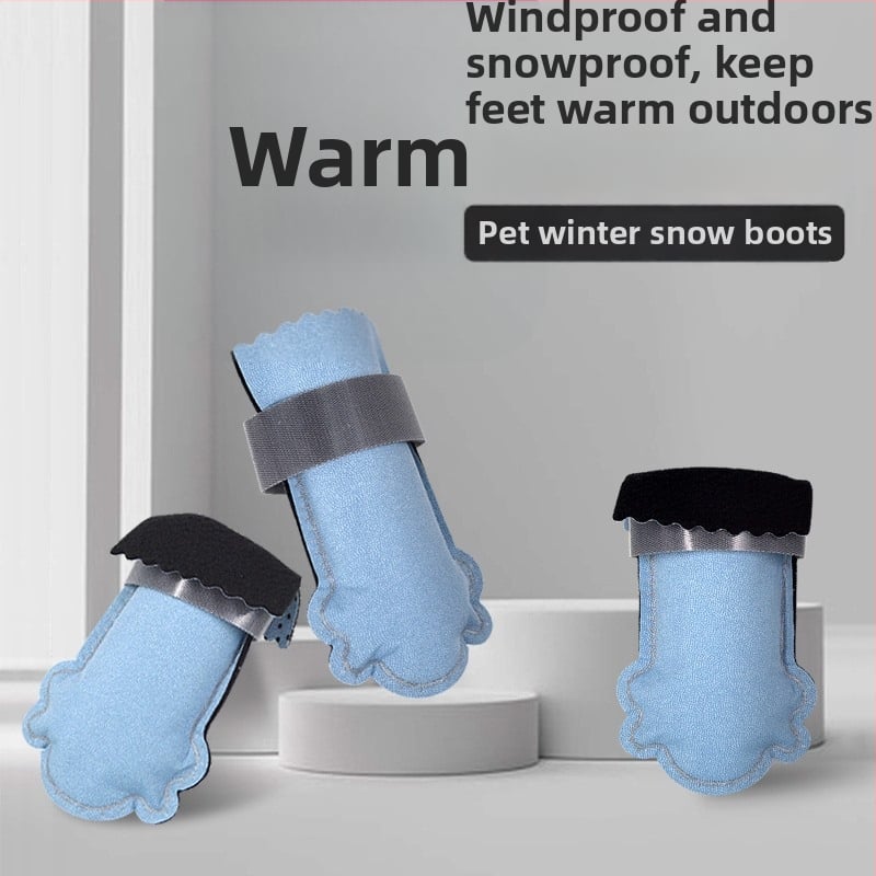 Παπούτσια σκύλου από πολυεστέρα: αδιάβροτα, αντιολισθητικά, ζεστά, ανθεκτικά στη φθορά