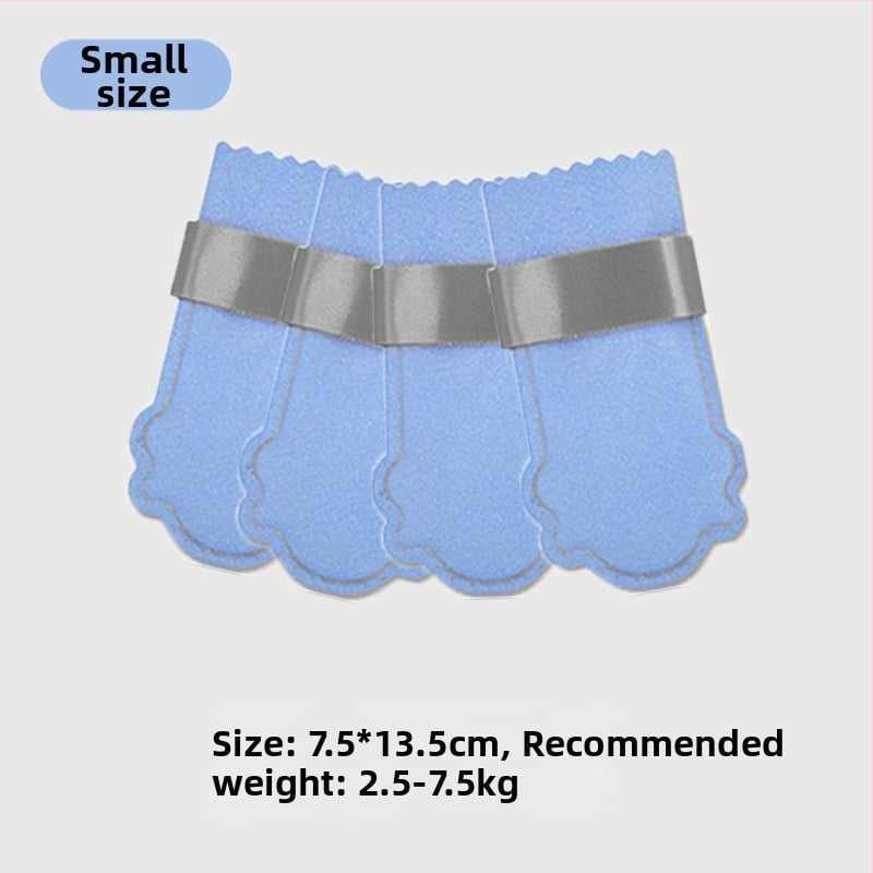 Παπούτσια σκύλου από πολυεστέρα: αδιάβροτα, αντιολισθητικά, ζεστά, ανθεκτικά στη φθορά