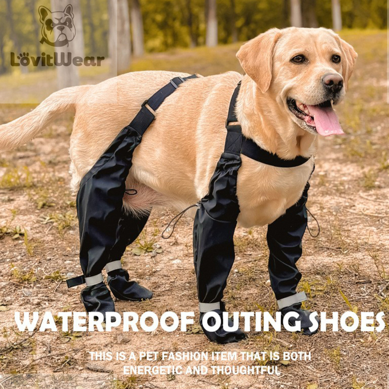 Παπούτσια για σκύλους Lovitwear – Πολυεστερικά, Αδιάβροχα, Αντιολισθητικά και Ανθεκτικά στη Φθορά (Polyester; Lovitwear; Shoes; Waterproof; Anti-slip)