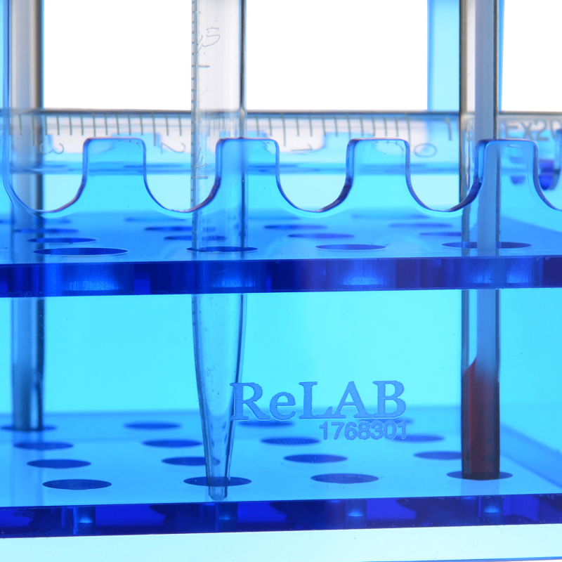 Držiak na pipety, štvorcový akryl Plexiglas, štvorstranný stojan na pipety a držiak teplomera