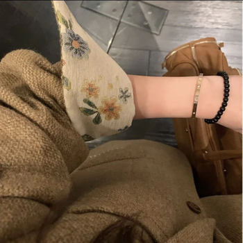 Dámsky western saka - polo golier, bez rukávov, Chenille tkanina s elastanom <30%, jar 2025, inšpirované kórejským štýlom