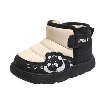 Detské zimné čižmy – Cute pet BIBI, vrchný materiál z umelej kože, zapínanie na suchý zips, nízky strih, teplé a protišmykové, plastová podrážka