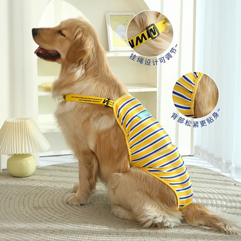 Veľké psy menštruačné nohavice pre psov — fyziologické nohavice, voľný štýl, materiál 95% bavlna, 5% elastan, univerzálny strih