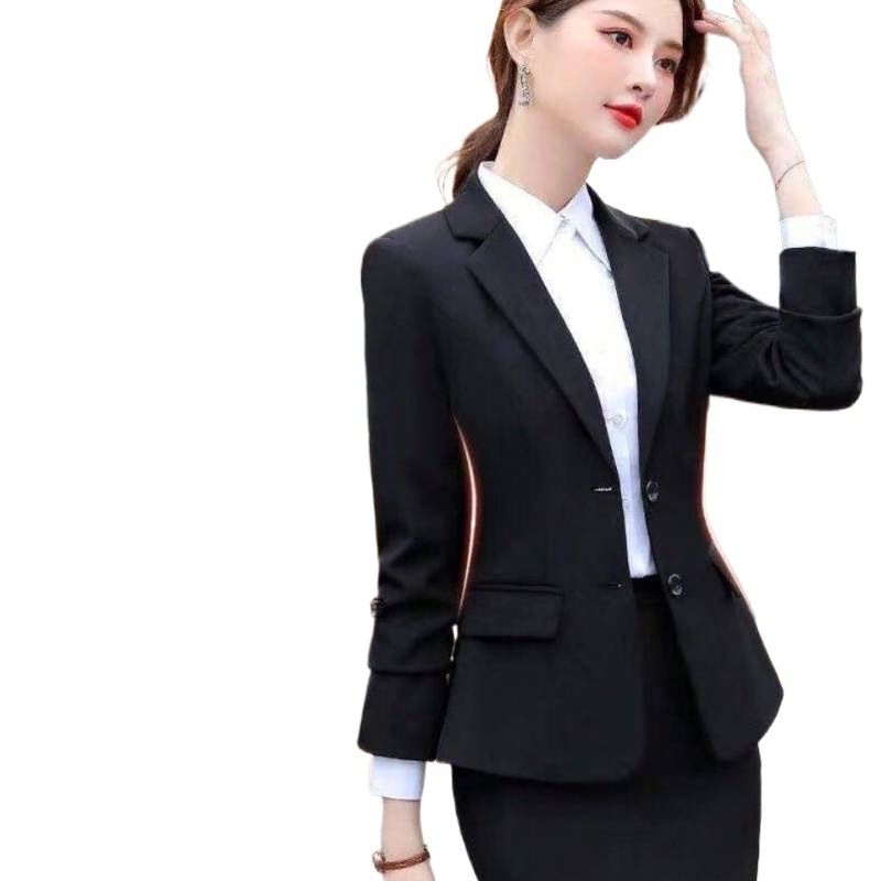 Ženský malý sako-kostým - abstraktý vzor, polyester 95%+, zips vpredu, kostýmový golier, jeseň 2022