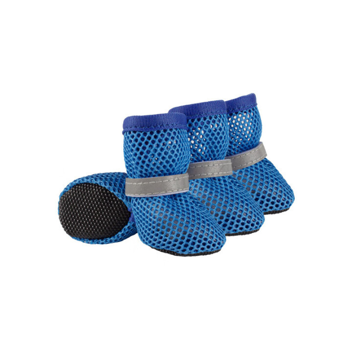 Textilné topánky pre domáce zvieratá — letné sieťové topánky pre mačky a psy, značka Aite Chong, mäkké podrážky, ktoré nevypadnú z nohy