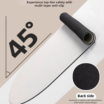 Kúpeľňová protišmyková rohož, oválny tvar, silicone algae mud, vstrebávajúca vodu, prateľná, s potlačou dizajnov (hviezdna obloha, abstrakt, kreslené, rastliny, zvieratá)