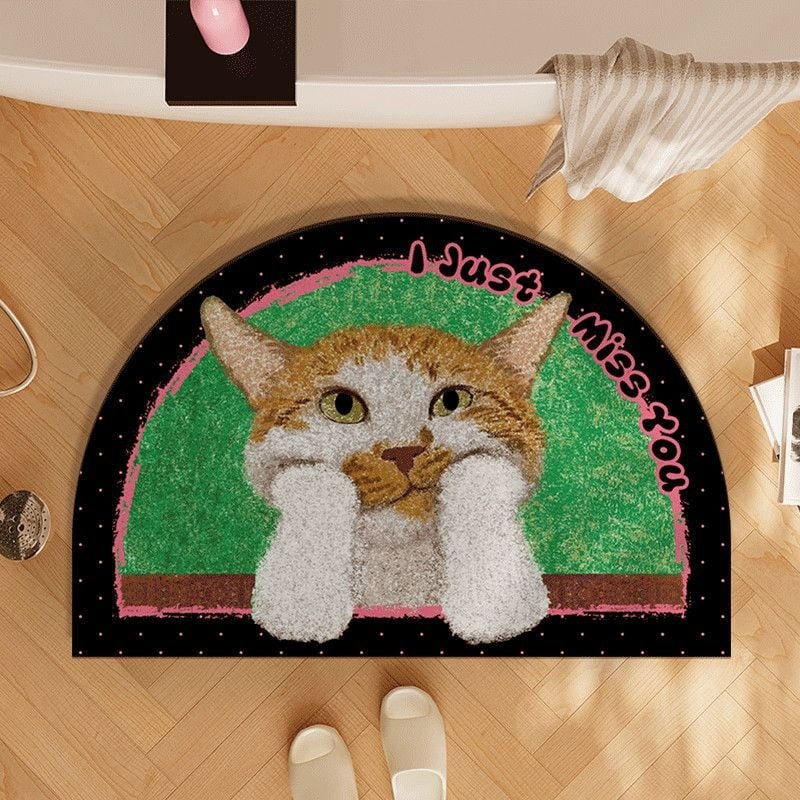 Kúpeľňová protišmyková rohož, oválny tvar, silicone algae mud, vstrebávajúca vodu, prateľná, s potlačou dizajnov (hviezdna obloha, abstrakt, kreslené, rastliny, zvieratá)