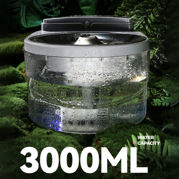 Dispenzer za vodu za kućne ljubimce — ABS + 304 nehrđajući čelik, marka Guanzhoumu, pogodno za mačke, 1 kom