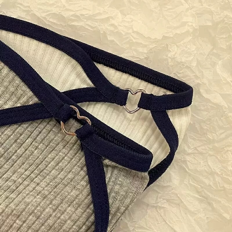 Ženske gaćice od pamuka, niski pojas, ribana tkanina, podstava od pamuka 90-95%