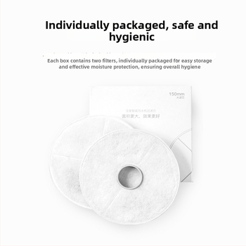 Filtr do zariadenia na vodu pre domáce zvieratá – aktívne uhlíkové výmenné filtre, model YPD-C002, 2 kusy, vhodné pre psov a mačky, 100 g/krabica, 1-ročná záruka