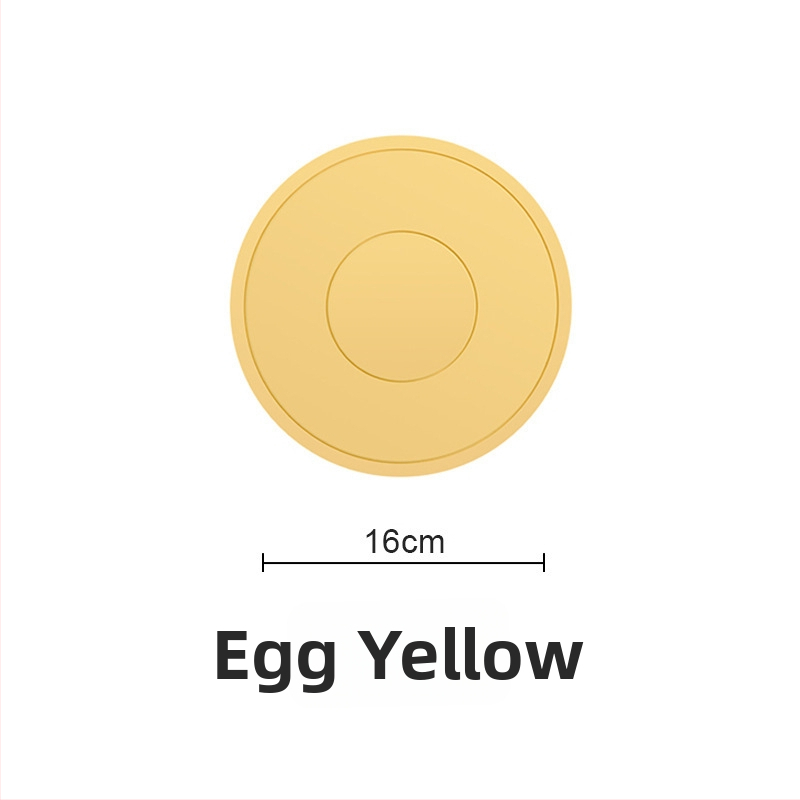 Silikónová tepelná podložka pod taniere – kruhová, nordický štýl, model GJ, 2024