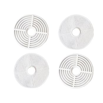 YXPET filter pre napájač vody pre domáce zvieratá s aktívnym uhlím, model YPD-C005, balenie 4 kusy, vhodný pre psov a mačky