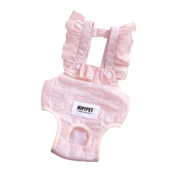 Psie menštruačné nohavice - pruhovaný žakard, štýl Princess, značka Sour bear