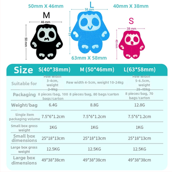 Lexuan psie topánky – protišmykové, vodeodolné a odolné voči opotrebeniu, silikon + textil