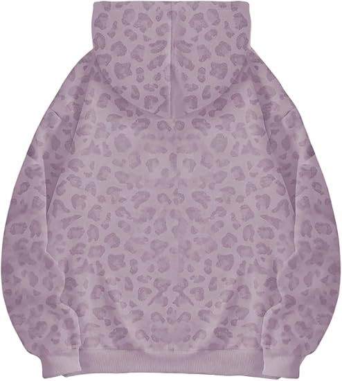 Pánska mikina s kapucňou s leopardím vzorom, digitálny potlač, voľný strih, dlhé rukávy, okrúhly výstrih, 88% polyester