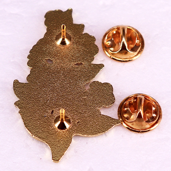 Brošňa s dizajnom nezábudky, materiál: zliatina, povrchová úprava: elektrolytické pokovovanie, dekoratívny doplnok