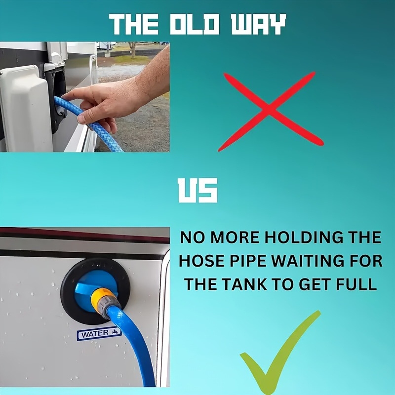 RV rýchlospojovacie fitingy na vodné nádrže - Univerzálna kompatibilita vozidla, Model: Other, Značka: Other, Číslo výrobku jd601101899831744