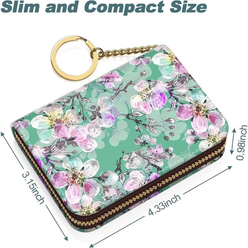 PU kožený peňaženkový puzdro na karty, štýl zrelá žena, na domáce uloženie