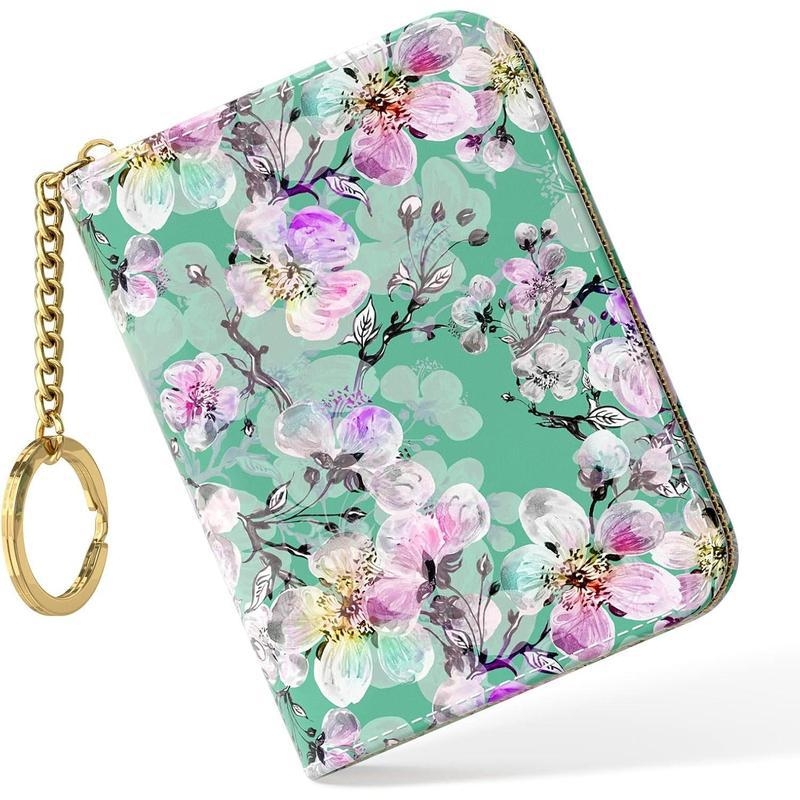 PU kožený peňaženkový puzdro na karty, štýl zrelá žena, na domáce uloženie