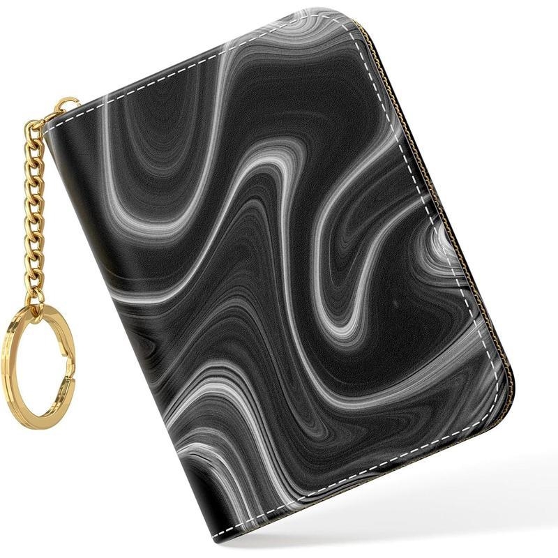 PU kožený peňaženkový puzdro na karty, štýl zrelá žena, na domáce uloženie